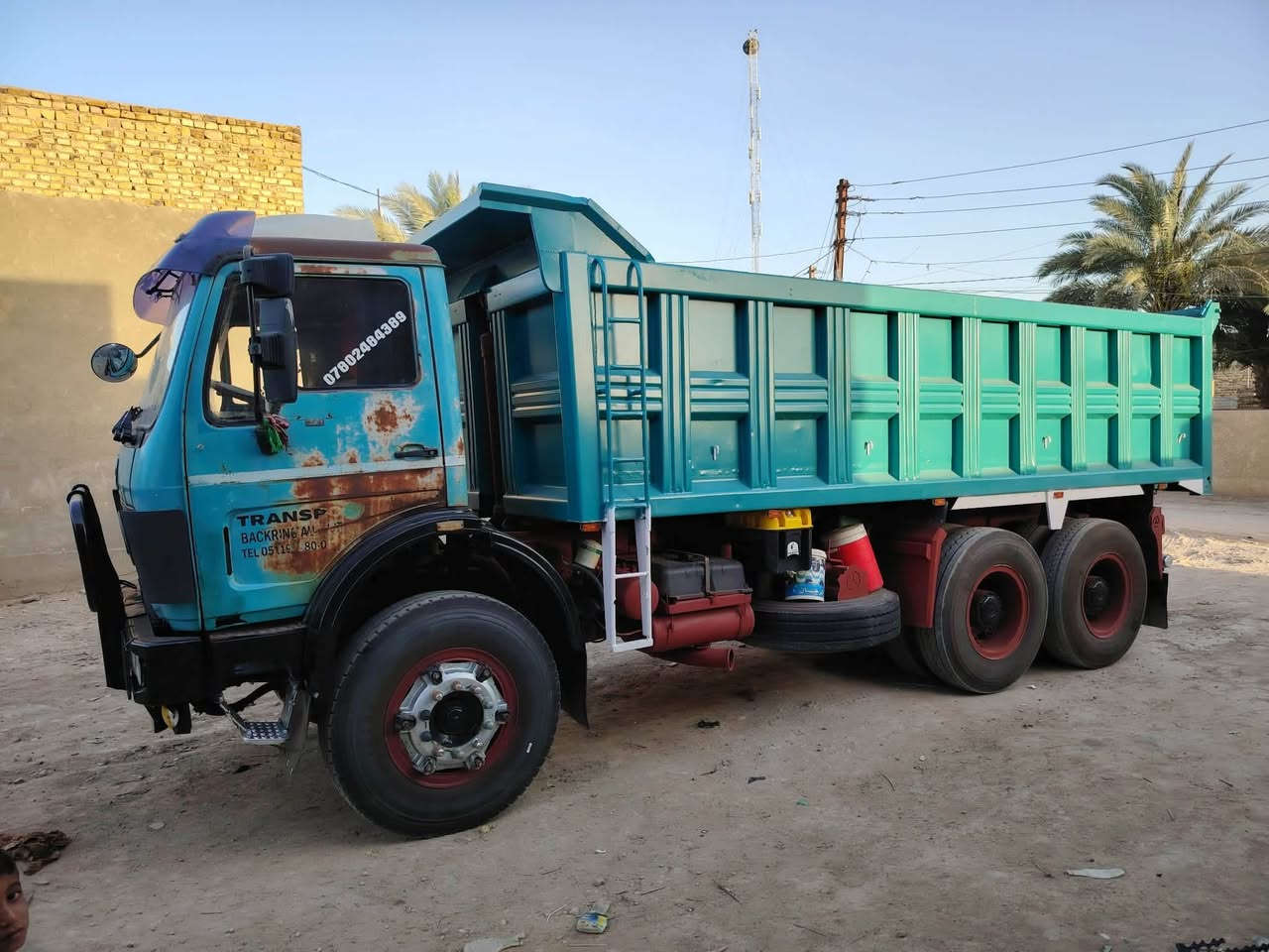 السلام عليكم البي للبيع 75مكينه 130 گير160مجموعه جي اف رقم قادسيه بسمي ل27الاتصال ***********او مراوس بتك
