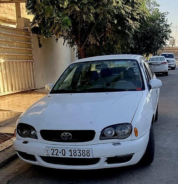#TOYOTA🔥🔥😉😉🔥🔥
كورلا  گير تماتيك  
موديل 1997 
رقم وهزه جديد  
رقم اربيل  
بدون ضربه  
مكانها اربيل📍
رقم صاحبها 
*********** 
واتساب فايبر
ادخل للبيج بي سيارات معروضه 

🟥سعر ✍️👈🔥في التعليق يتم الرد فورا
على المسنجر 🔥🫡

🟥سعر $ ✍️👈🔥 لە کۆمێنت بنوسە یەکسەر وەڵام دەدەیتەوە🫡
————————————
بيع السيارات :: #cars
👆👆👆👆
لعرض. سيارتك على الصفحه مراسلتنا واتساب

#للبيع - #سيارات - #معارض  - #معرض - #سياره
