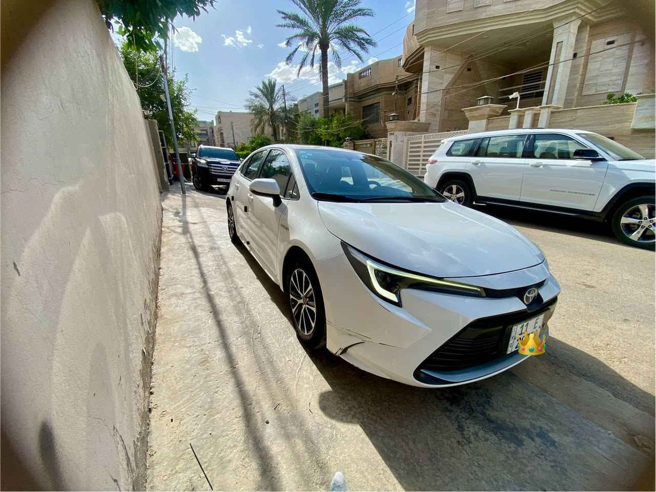 السلام عليكم للبيع
كورلا هايبرد 2023 تجميع الصين علامه الزركه 
مكفوله من صبغ وتبديل
رقم بغداد باسمي ماشيه 61
مواصفات الفول معروفه داخل احمر
جاهزه بدون نقص
مكانه السيديه وعارضه 139 $
***********

