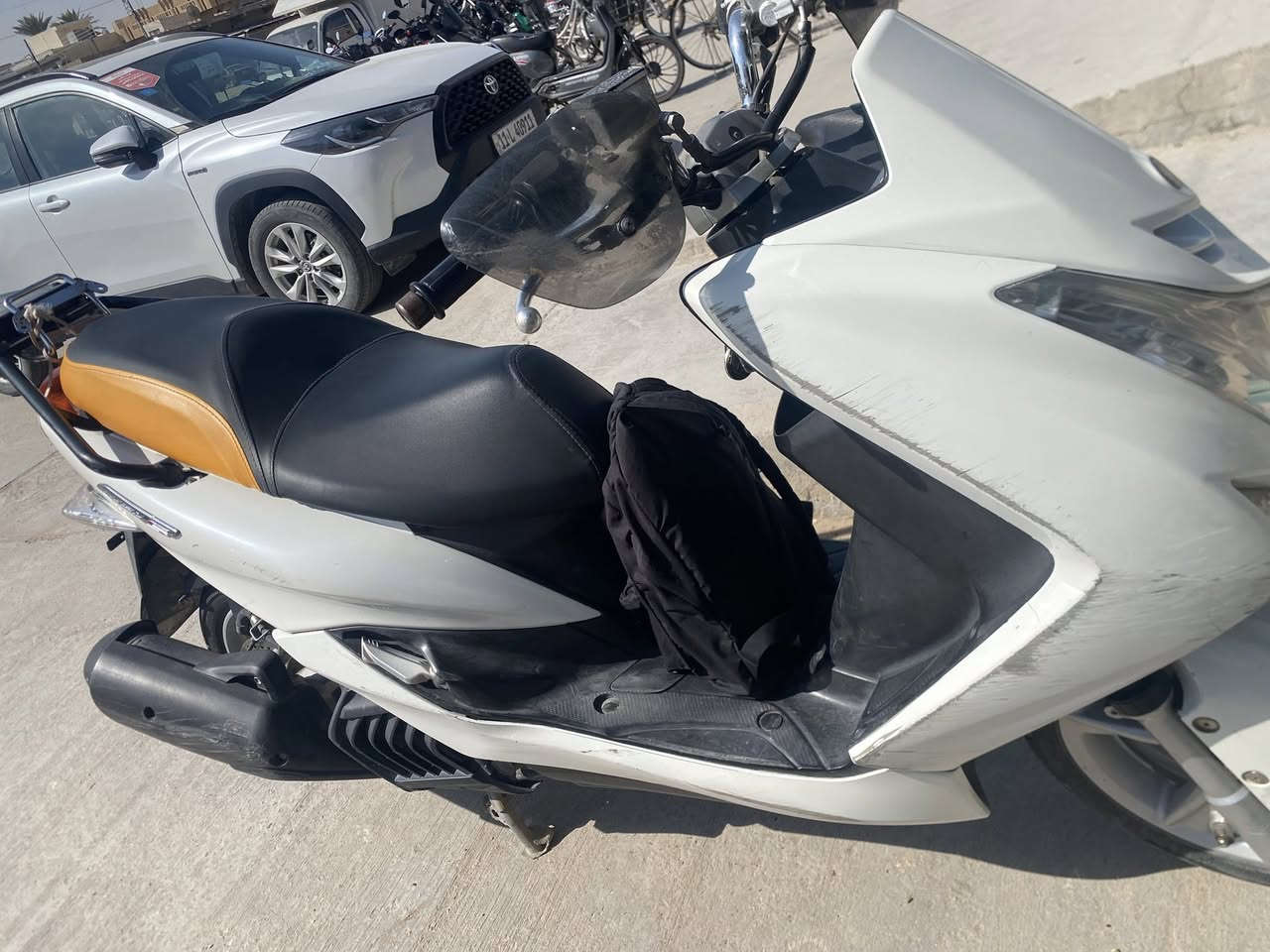 سلام عليكم دراجة ماجستا اس  موديل 2017 ياباني 
تدفئة باليدات
نظام abs
ماشيه 51 الف محرك كفاله برغي ممفتوح منه
دهن اصلي موتل بانزين محسن 
السعر مليون و300 وبي مجال 
***********
