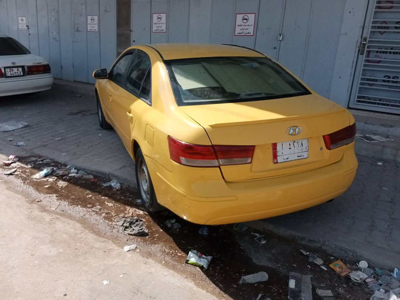 سلام عليكم من رخصة الادمن سوناتا 2007 للبيع مكان السيارة نجف السيارة بيها خط نجف كربلاء مكلف بالنشر رقم صاحب السيارة (***********)
