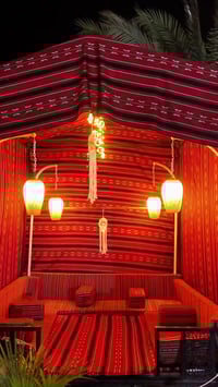 توثيق أجواء خيمة رمضانية بطابع تراثي دافئ 🌙  للتصوير للاستفسار والحجز ...