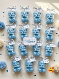 بكج شموع • أزرق • هدايا مواليد