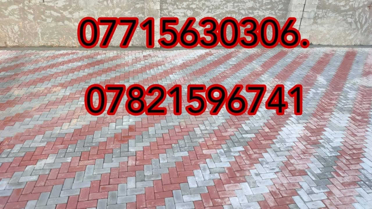 متوفر كادر عمل بغداد
نشتغل انواع الارصفه شوارع حدائق مدارس دوائر 
 سعر (المتر 3لاالف وبيه مجال)/***********.  *********** يوجد كرسته وعمل بسعار مناسبه وجميع المحافضات
