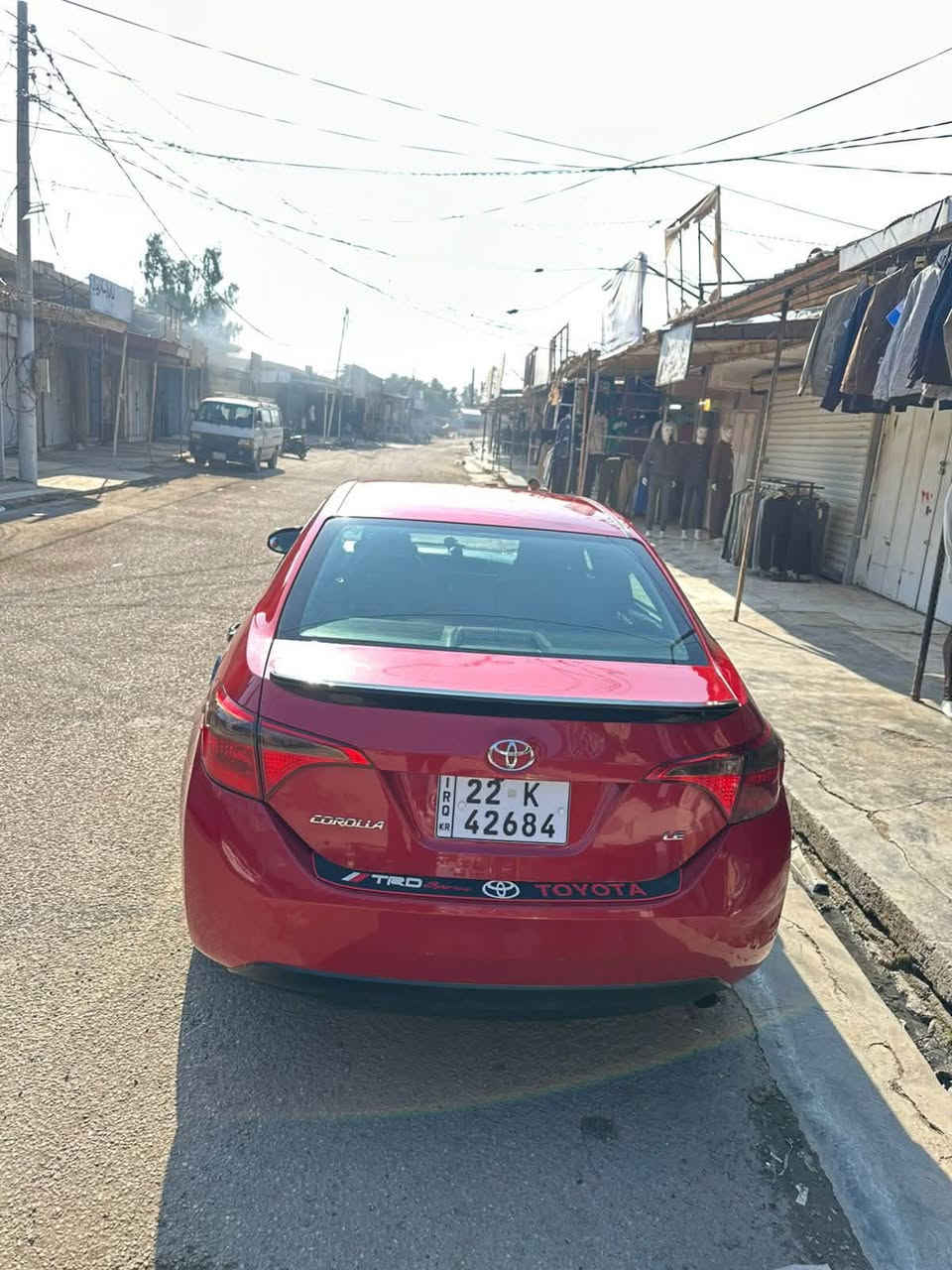 تويوتا كورلا وارد أمريكي فئه LE
ضرر : باب السايق تبديل بلادي والي وراه شوي معجون ايرباك راجع ستتم باقي سياره مكفوله 
محرك گير كله شرط حداديه تبريد  تايرات كله 
شرط بدون اي نقص
 
رقم جديد تحويل مباشر

مواصفات السياره  :
شاشه كاميرا بلاد تحكمات ستيرن جهتين كروز سرعه رادار امامي 
مانع انزلاق 
لايت زنون تبريد بيانو 

السعر : 133


**إذا كنت صاحب هذا الإعلان وتريد حذفه لأي سبب، رجاءا أرسل رسالة إلى الدعم الفني**