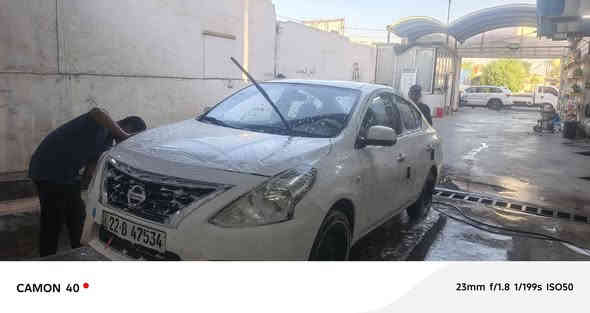 نيسان سني موديل 16 هندي  كفاله ماعده البارد السونار مرفوق بل صور سياره خير من الله السعر   94( الرقم ***********
