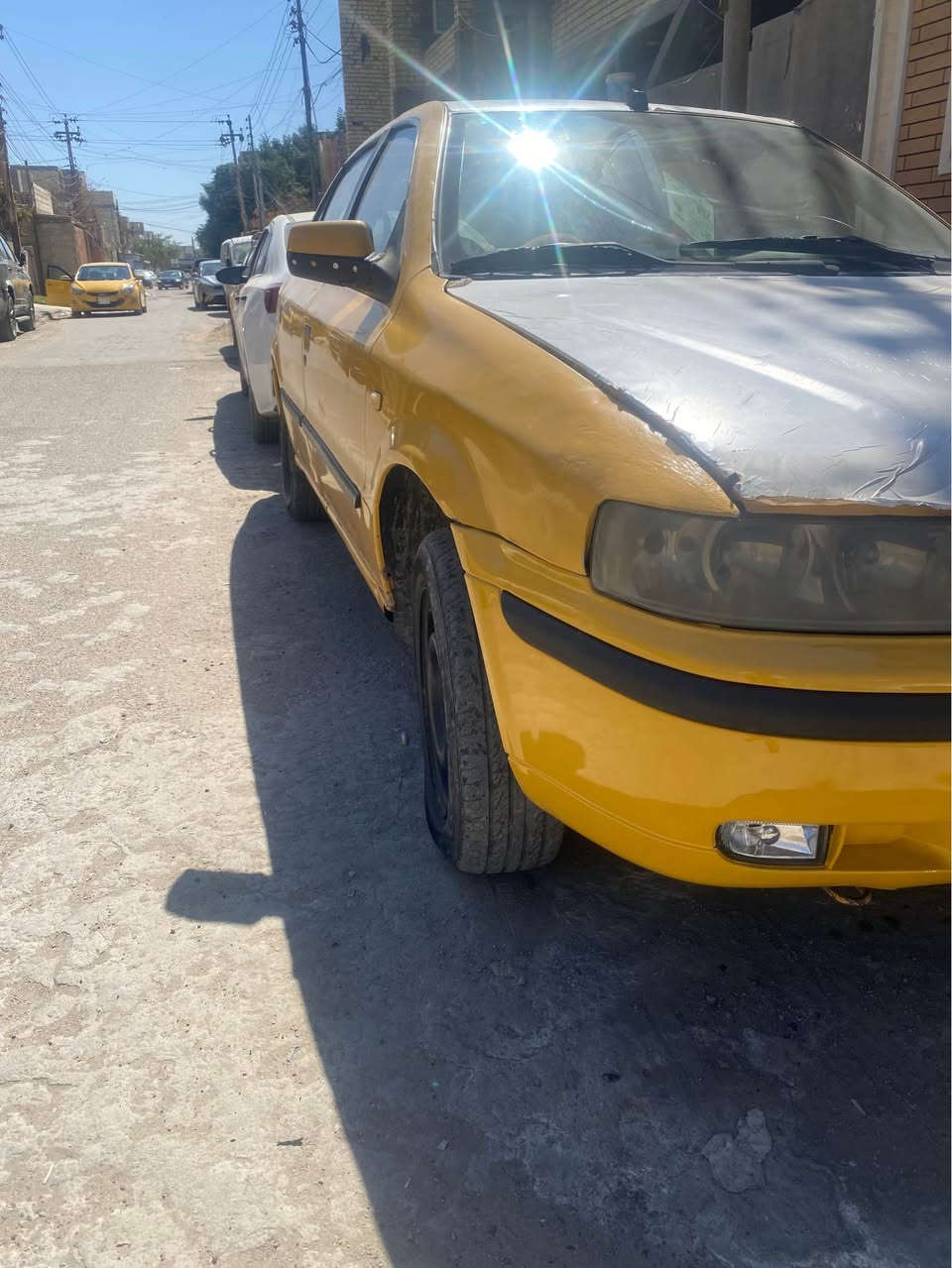 السلام عليكم سمند ٢٠١١مكينه وكير جدد صدر جديد تخم تاير جديد بيه ضربه خفيفه بل جاملغ الخلفي عليه هيئه وغرامات ٦٥٠عله المشتري بيه مكينه وكير ترايه للبصره سعر ٢٥ورقه قفل *********** بغداد, العراق
