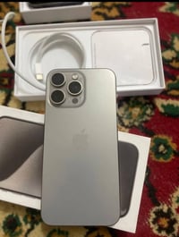 آيفون ١٥ برو ماكس • ٢٦٥ جي بي • بطارية ٨٩٪