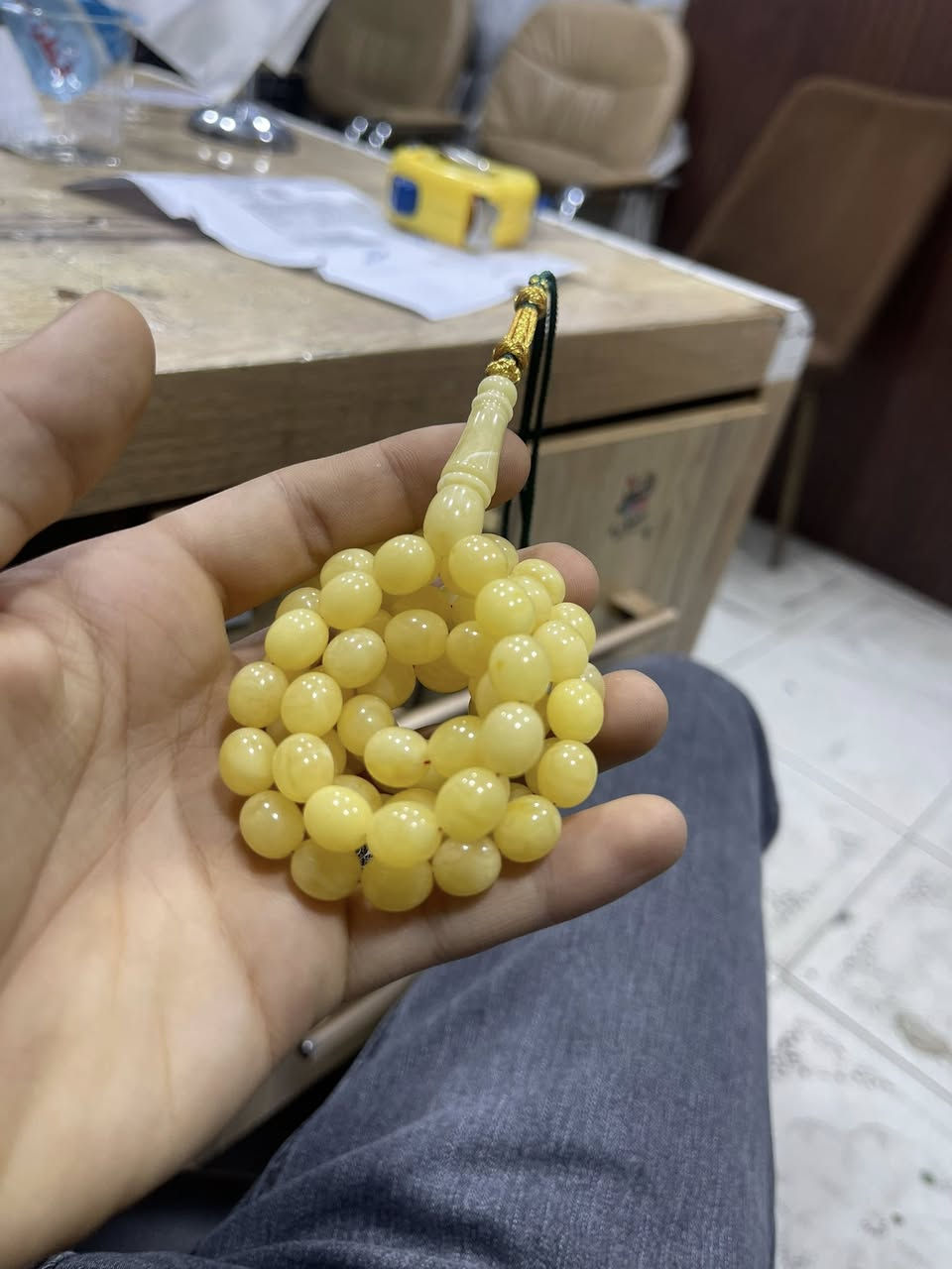 شوفولي جمال هاذا المسباح السوبر
مسباح كهرب كصة بيض الحمام سوبر افحص وين ما اتريد بل ذمة شاهد ستندر سيراميك مشجر وزن المسباح 41غرام تلبس بل رقبة خامة مرتاحة جميلة السعر300$دولار

مكاني البصرة وعندي توصيل للمحافظات الي يحب المو شراي لا يراسل رجآ ***********تلفون
