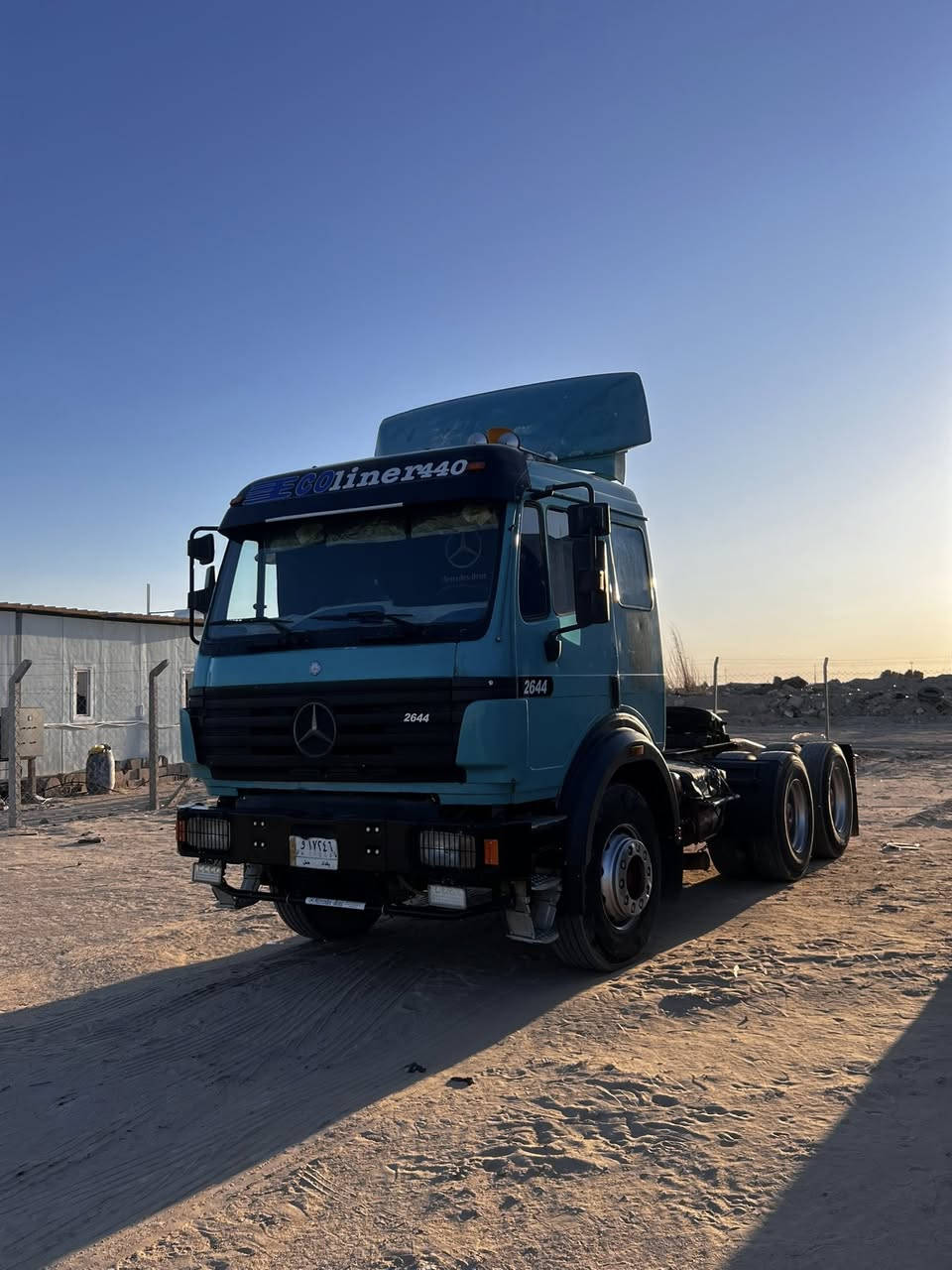 مرسيدس تريلة للبيع موديل 1990 مكينة 44 كير 160 مجموعة نص جيئف رقم بغداد مكفولة المكان كربلاء السعر 340$ وبيها مجال للاستفسار ***********
