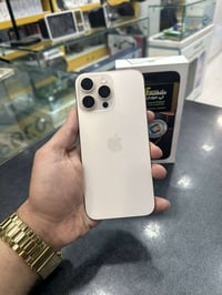 🔺مرحبا شباب ايفون 16 برو ماكس ماستر 256G ➖ملحقاتة كاملة  ➖صحة البطارية...