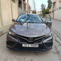 ورحمه الله وبركاته تويوتا كامري موديل 22اللون نفطي حادث جاملغ خلف السا...