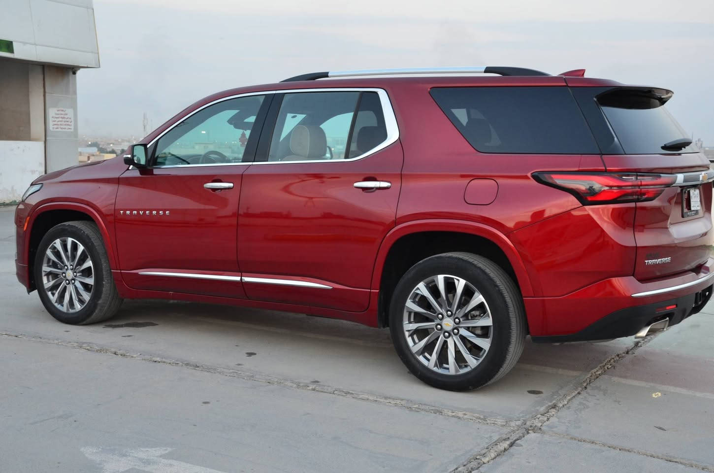 السلام عليكم 

شوفرليت ترافرس بريمير ٢٠٢٣
رقم بغداد 11
بدون صبغ بدون تبديل
للأستفسار الإتصال ***********
