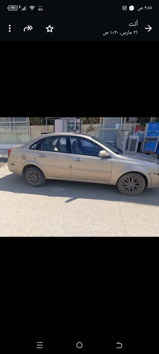 سلام عليكم سيارة اوبترة فورنزة 2008بسعر45
***********
