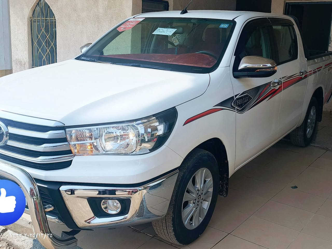 سلام عليكم 
تيوتا هايلوكس 2024 رقم بابل 
كفاله عامه من شخط ماشيه 40 الف حقيقي وع فحص 
فوول مواصفات واحد ع واحد ساز 
💥تبريد كشنات 
💥مري شفط 
💥كامره خلفيه 
💥حساسات خلفيه 
💥بطاريه شحن 
💥اوتماتيك 
للاستفسار / ***********
                 ***********
