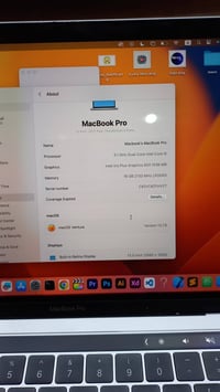 ماك بوك برو 13 • 16GB رام 256SSD • كركوك