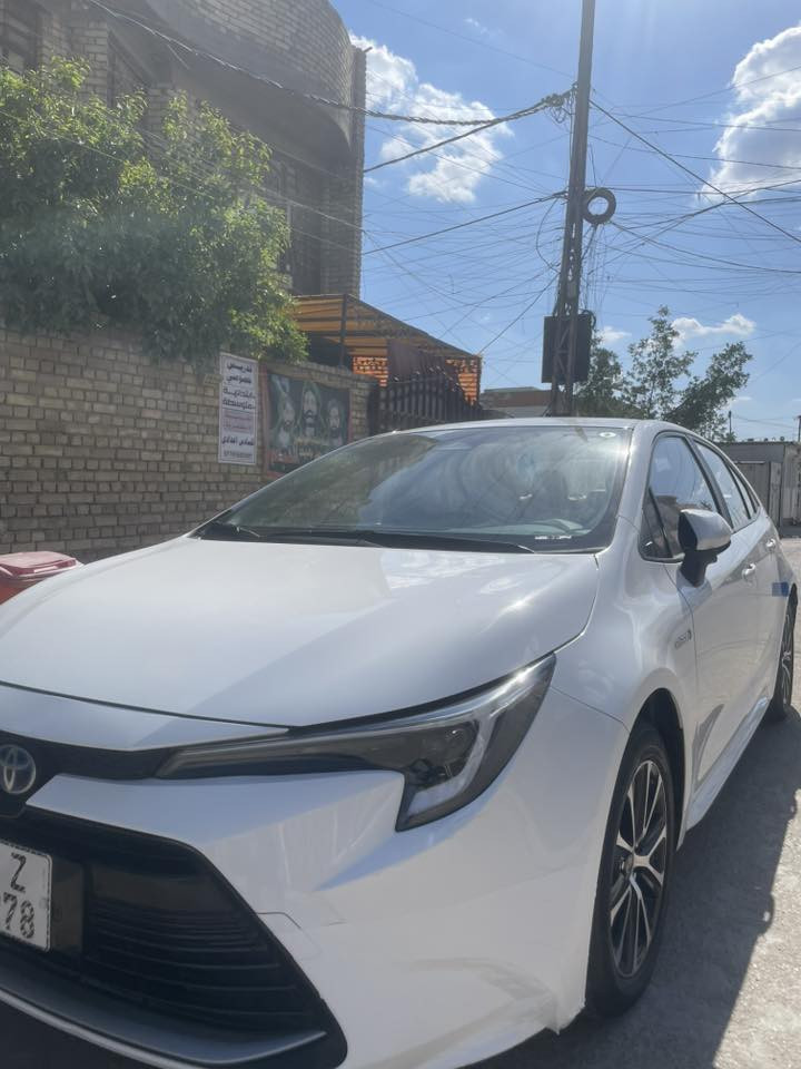 السلام عليكم
كورلا هايبرد ( 2024) شكل الامريكي 
محرك 1800 ماشية 18 الف كم فقط على وضع الزيرو كاعيات مامستخدمة ونايلون وفابلون الشركة بعدة بيهة

رقم بغداد الجديد بأسمي وهزة جديدة تحويل ثاني يوم

فول مواصفات 1/1 
كير محرك تبريد دواخل السيارة كله ع وضع الشركة عدا بارد ع كد شبر بحافة الباب وممبين شرط بدون قطرة صبغ ولاتكحيل 

السعر / 143$
بغداد السيدية
***********
