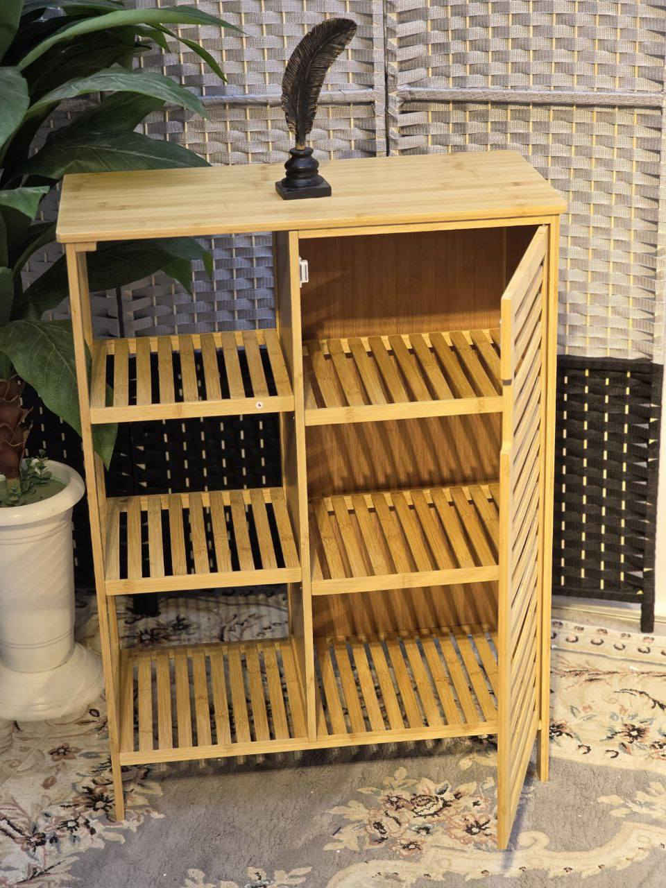 🔥 كوميدي خشب بامبوا
خشب بامبوا مقاوم للماء 
✔️ حجم مناسب وما ياخذ مساحة
📏 القياسات:
▪️ العرض: ٦٦ سم
▪️ الارتفاع: ٨٨ سم
▪️ العمق: ٣٣ سم
💰 السعر: 80 الف فقط 🔥
🚚 التوصيل مجاني:
✔️ داخل بغداد
✔️ لجميع المحافظات


**إذا كنت صاحب هذا الإعلان وتريد حذفه لأي سبب، رجاءا أرسل رسالة إلى الدعم الفني**