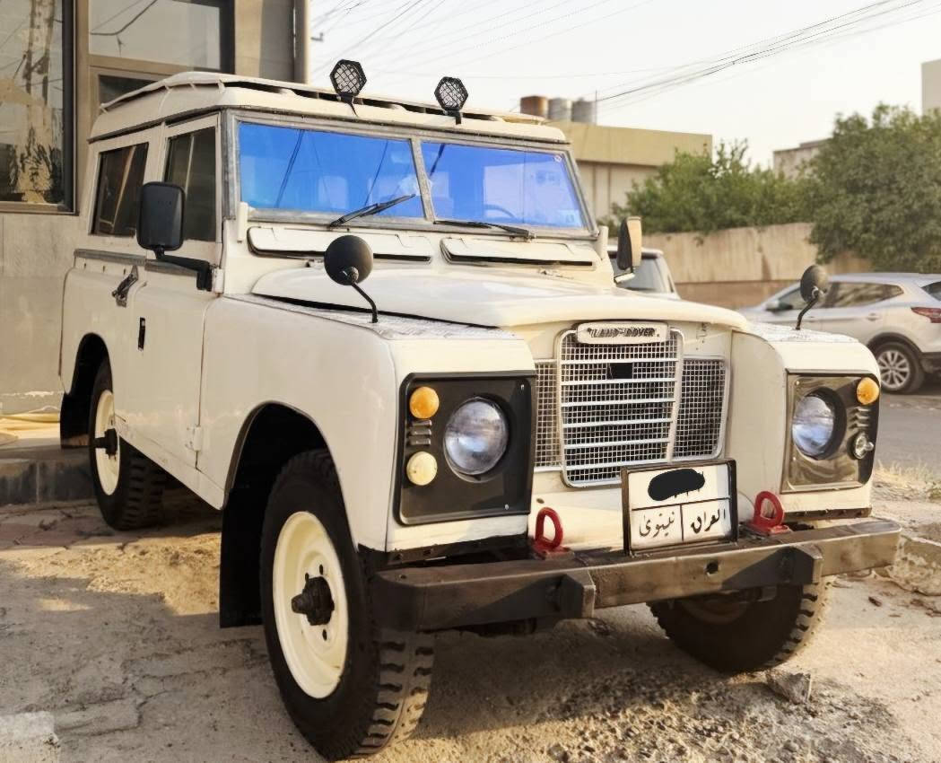 لاندروڤەر1982گیڕمەکینە
دبل اکسل 4X4کارەبای بەشەرتەمکینەوگیربیلادی
پینج5بیرن بەشەرتە
ئاڕمی پلستیکی سلیمانیە 
شوین هەولیر.نرخ39$وەرەقە
ژ.م.***********واتساپ
ڤایبر. أربيل, العراق
