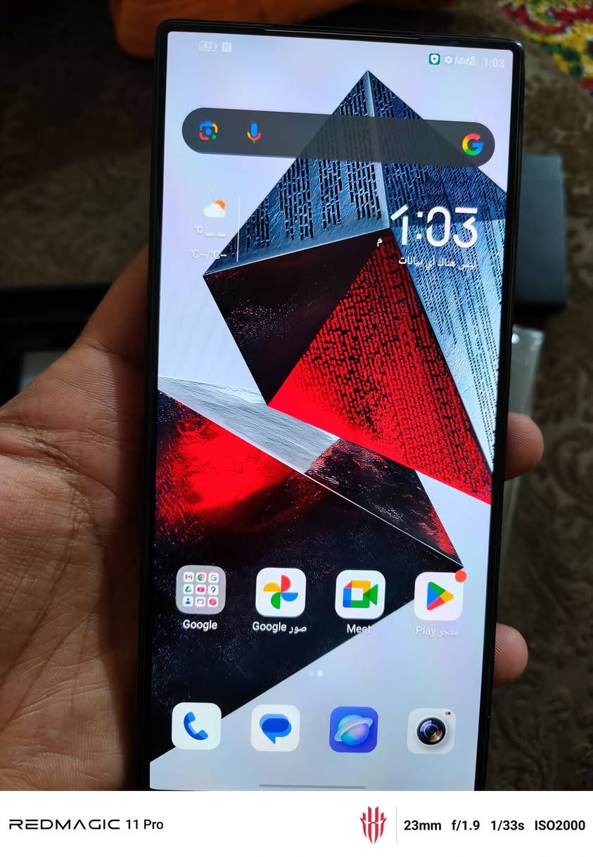 ريد ماجك 10 اس برو  اخر اصدار وحش الالعاب
نسخة عالمية

نظافه 💯

ذاكره 256/24g

شاشه AMOLED  144hz

بحجم 6.8 بوصه

معالج snapdragon 8 elite 

احدث واقوى معالج بالعالم حالياً

ببجي اعلى اعدادات 120فريم

كاميرا 50MP

بطاريه بسعة 7050ma

شاحن سريع 80w

ملحقات كامله

كارتون شاحن كفر 

سعر775 الف 

 تواصل مراسلتي او الاتصال. تسأب على 
رقم ***********
