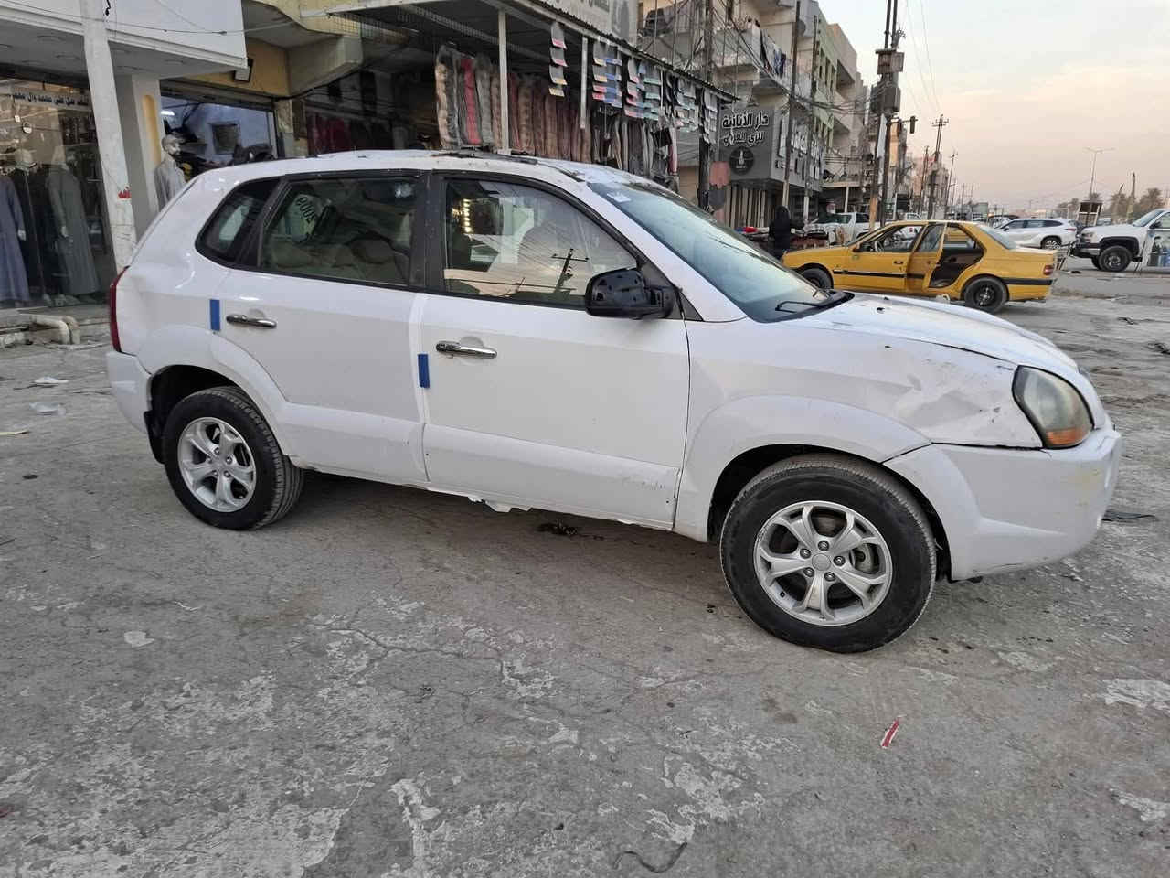 للبيع توسان 2009 مكلوبه وما مصلحه رقم أربيل شغاله وتمشي يرادلها تصليح مكينه كير تبريد تدفئه خير من الله بس التصليح القماره السعر ٦٥ مكاني بغداد الجديده ***********
