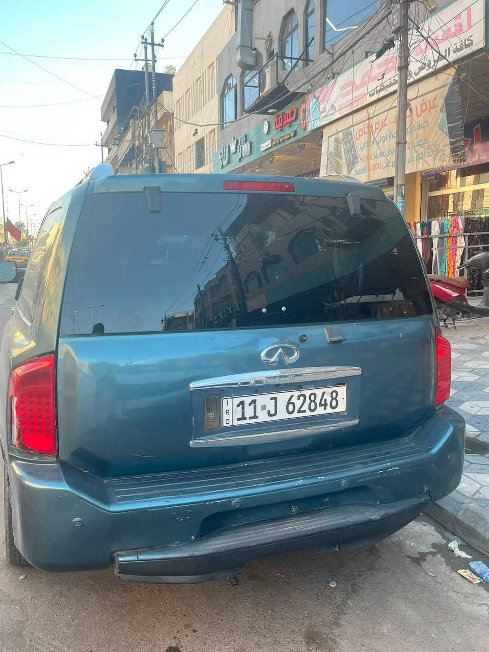 انفنتي QX56 للبيع سياره نظيفه بلنسبه لموديلها مصبوغه عام جماليه حداديه وصدر وتبريد كفاله بس بيه طبه بل گير مماثر ع سيارة تحويل ثاني يوم سياره باسمي السعر ٨٠٠٠$ تواصل ***********
