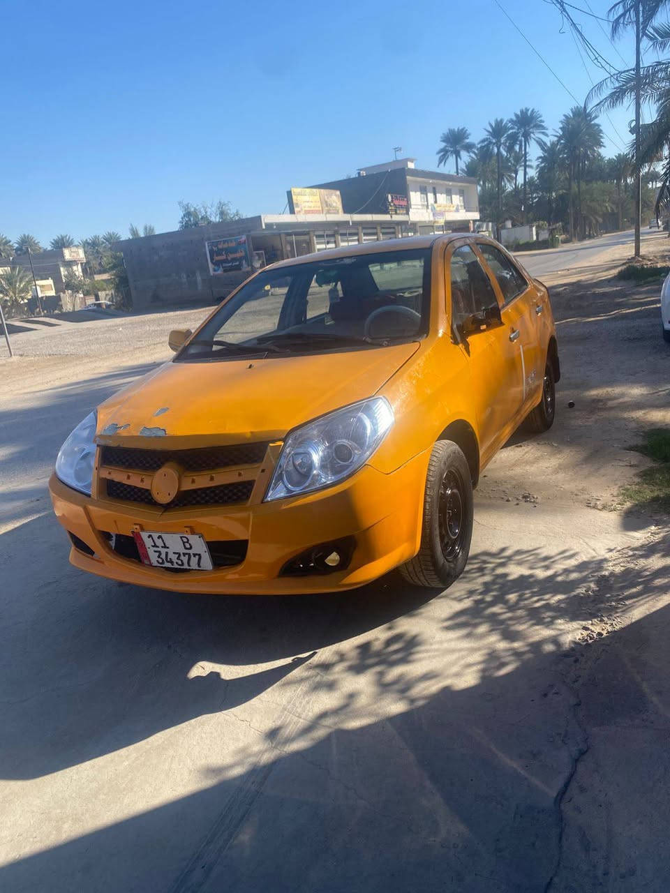 السلام عليكم جيلي mkموديل 11كير مكينه خير من الله لاتنقيص ولاتبخير باتري جديد سنويه  ل29رقم بغداد انكليزي مصفره هيئه وغرامات السعر 27 وبيها مجال مكان بابل تحويل مباشر كهربائيات كلها شغاله تبريد تدفئه شغال تخم تاير جديد باتري جديد ***********/////***********
