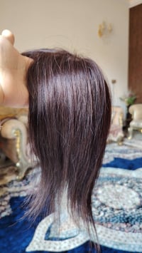 شعر طبيعي • يغطي الفراغات • ينغسل ويتصبغ