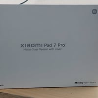 شاومي باد 7 برو جهاز نضيف كامل ملحقات من شاحنة بقدره 67 واط كفر لون ني...