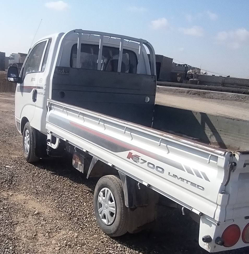 السلام عليكم 
كيا حمل للبيع موديل2011
رقم صلاح الدين
بيهه بارد بالربع الخلف النفر
وبيهه محركهه بي بدايه صرف
والباقي شوف العين 
السعر 99 بي مجال
سنويه لل2030 
للاستفسار
 ***********
