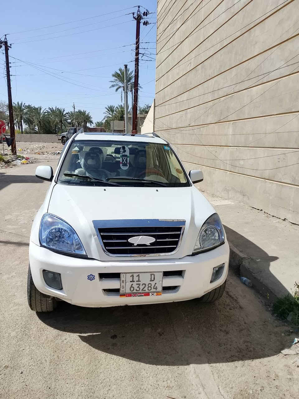 سلام عليكم
تيكو  موديل ١٢مكفولة كفاله عامه كشر محرك كير كورلا  تبريد وتدفئه  فول سياره جديده مال جني رقم انكليزي وهزه جديده السعر ٥٥ وبيها مجال بسيط وسيارة باسمي  العنوان بغداد البياع الشرطه الخامسه هاتف ***********
