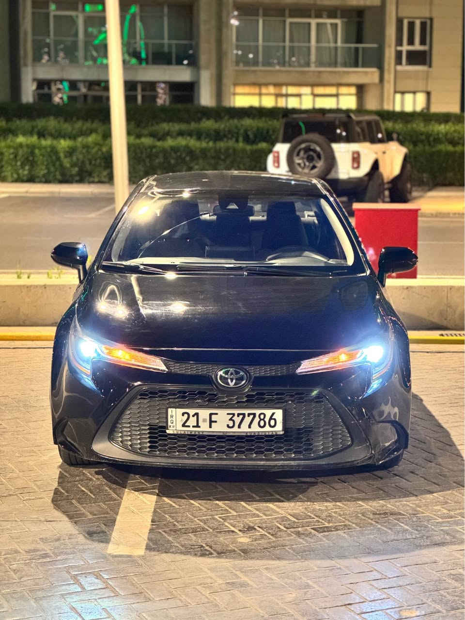 Corolla 2021 Le 
سعر مناسب سيارة بدون سبغ 
موديل ٢١ بدون دواخل ايرباك بس ستيرن 
بيه ثلث اماكن تعديل 
ويا شوية حالوب 
ماشية 65 الف مايل 
گير محرك كهربائي كله اب شرط 
سعر 129 ورقة مجال حق الجية 
مكان اربيل 
واتساب *********** أربيل, العراق
