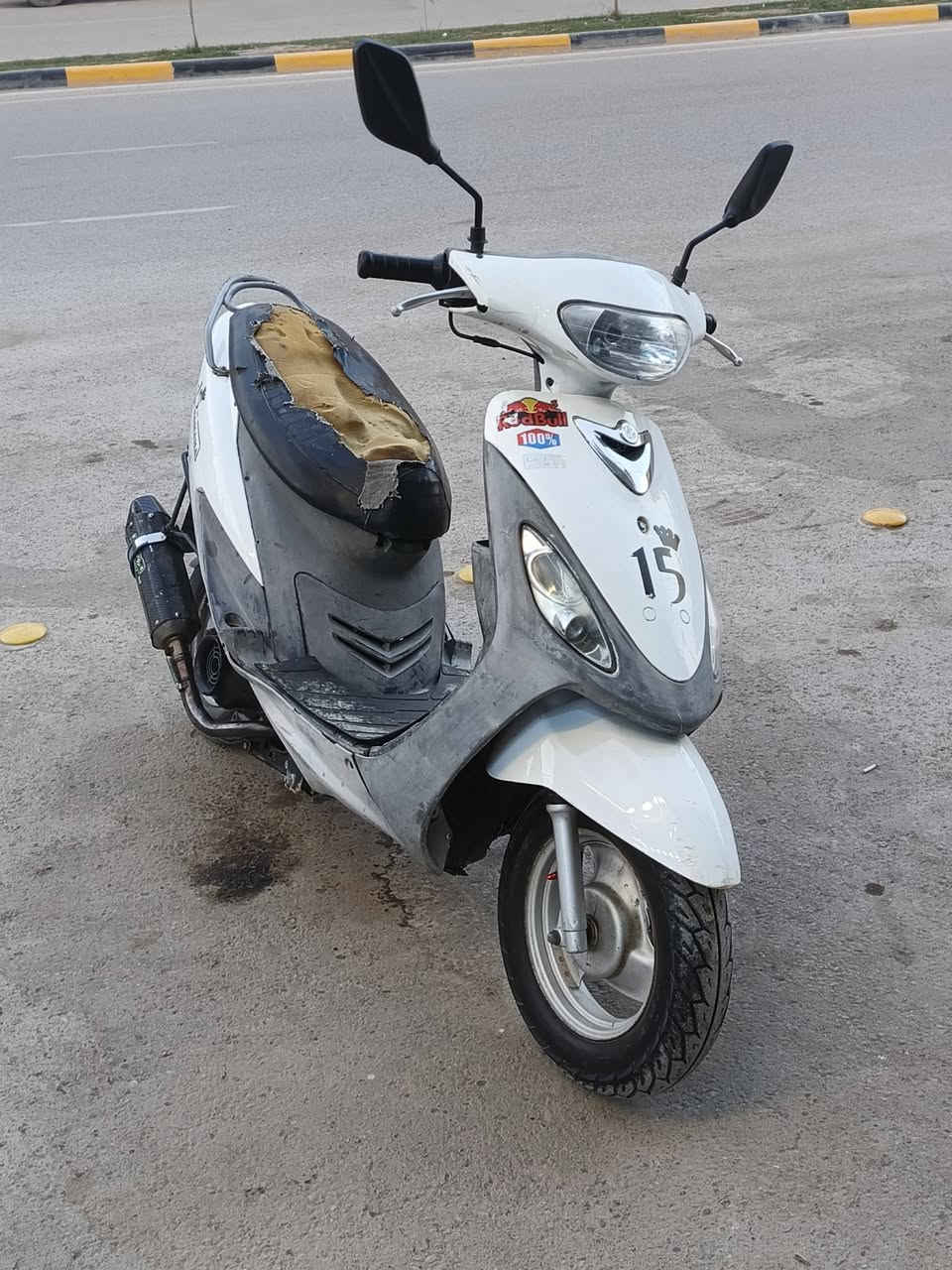 للبيع منغولي مكينه ناعمه شلعه ومعدل 55 دراجه نضيفه  كهربائيات كلها شغاله مناقصه شي شغال كلشي بيه نكره بكل وقت الموقع حله سعر 400 وبيه مجال للتواصل خاص أو ***********
