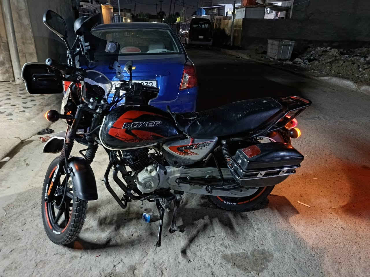 سلا عليكم دراجه بوكسر للبيع مرقم نكليزي جبلي دراجه جاهزه مكان بغداد ***********
