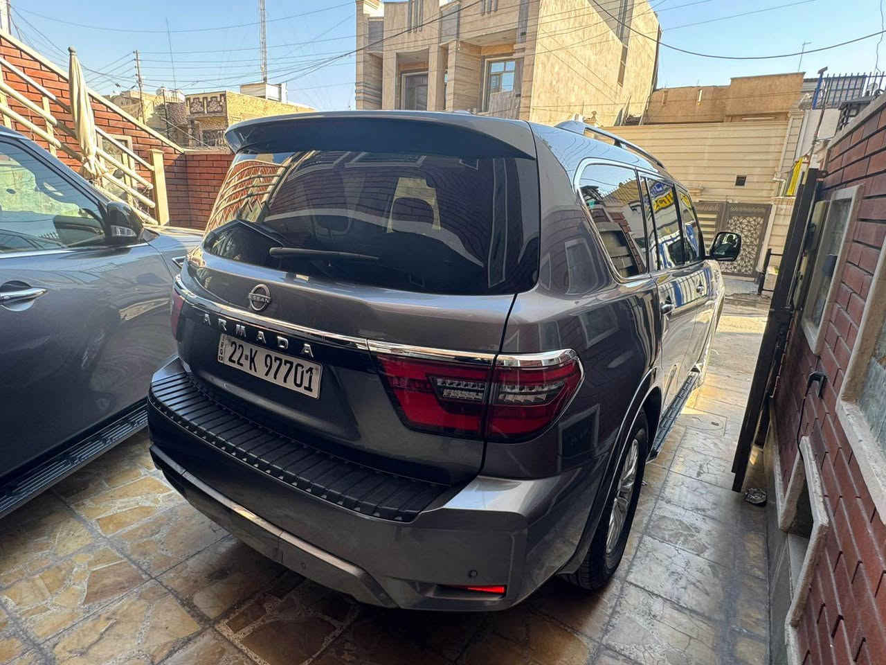 نيسان أرمادا (باترول) 2022
مواصفات SV – وارد أمريكي
دفع رباعي 4WD – 7 ركاب
صبغ البنيد فقط، ضرر بارد
عداد 68,000 كم
ثلاث قطع تبريد
رقم أربيل باسمي
فحص وسنوية جديدة

السعر: 319 ورقة 
العنوان: بغداد
للاتصال: *********** بغداد, العراق
