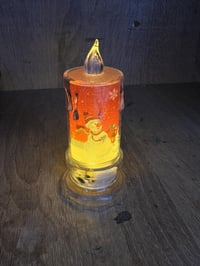 مجموعة شموع • ١٠ قطع • زر تشغيل