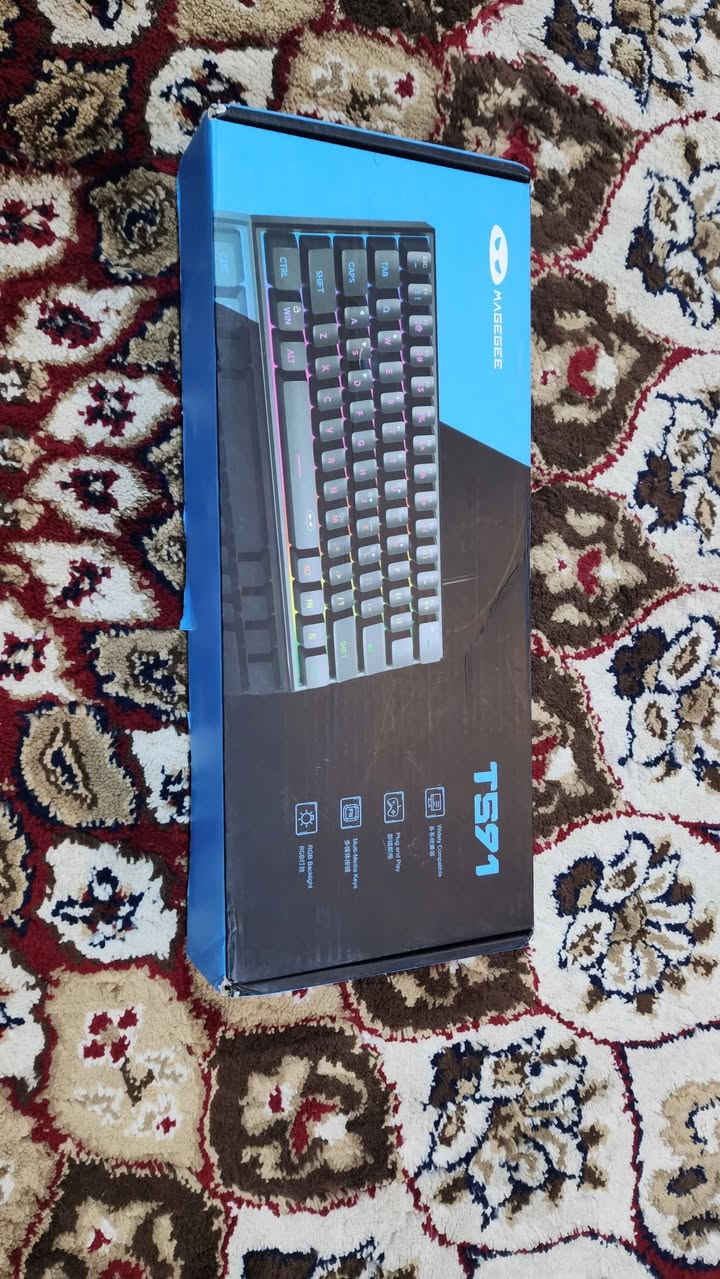 كيبورد كيمنك من MAGEGEE 
حجم 60 بالميه ارجيبي واير 🔥
نضيف كلش سعره 20  🤍


**إذا كنت صاحب هذا الإعلان وتريد حذفه لأي سبب، رجاءا أرسل رسالة إلى الدعم الفني**