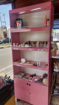 فاترينات MDF • عدد ٢ • مقاس بالصور