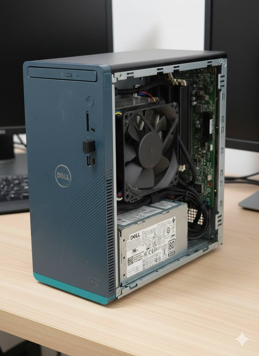 السلام عليكم.. للبيع قطع حاسبة Dell Vostro 3020 (أصلية جيل 13)، القطع اخو الجديد نظيفة جداً.ً توصيل مجاني
المواصفات:
🌺
​المذربورد: سوكيت LGA 1700، تدعم معالجات الجيل 12 و13 و14 (i3, i5, i7).
​الباور سبلاي: القدرة العالية 460 وات (460W) الفئة البرونزية، يدعم تشغيل كروت الشاشة الحديثة (يحتوي على وصلات الطاقة للكروت).
​الكيس والمبرد: كيس dell الأصلي الصغير والأنيق مع مبرد المعالج والأسلاك كاملة.
🌺
​ملاحظة: القطع متوافقة تماماً مع بعضها وتفيد جداً للي يريد يسوي تجميعة قيمنق أو مونتاج حديثة وبسعر مناسب يعني تاخذها عوزها بس رامات وكرت شاشة ومعالج اقتصادية وممتازة
🌺
​السعر: 250 ألف (بي مجال للشراي).
​المكان: [كربلاء قرب مستشفى الكفيل التخصصي
​رقم التواصل: [***********
