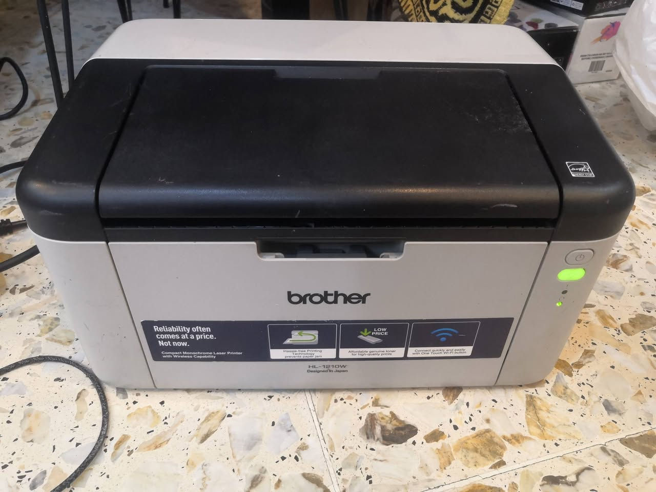 طابعه برذر ليزريه 1210W ليزريه عاديه
طباعه فقط سحب يعني فقط
طباعه وايفاي من النقال والحاسبه مباشر
طباعه من النقال والحاسبه مباشر بالكيبل
حبر باودر لا يخرب ولا يجف و متوفر رخيص
سعر الطابعه ٨٠ الف
يتوفر توصيل مجاني لكل محافظات العراق


**إذا كنت صاحب هذا الإعلان وتريد حذفه لأي سبب، رجاءا أرسل رسالة إلى الدعم الفني**