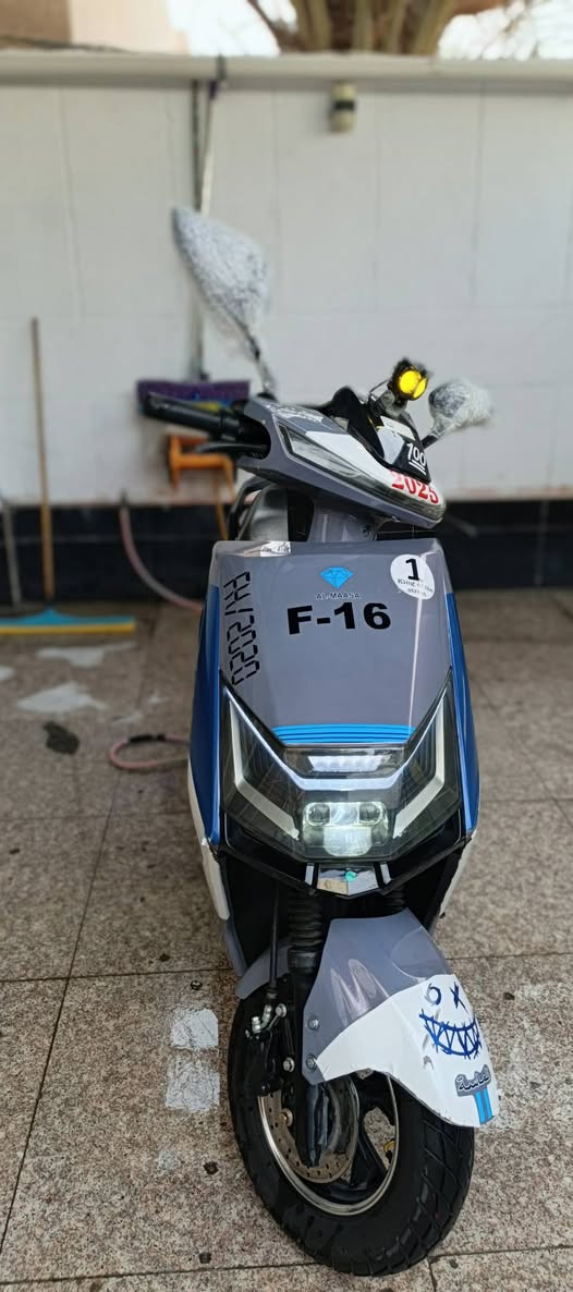 سلام عليكم دراجه شحن الماسه نوع سكنس دراجه نضيفه بطاريات عل فحص السعر 650 وبي مجال  للستفسار لتصال عل رقم ***********
