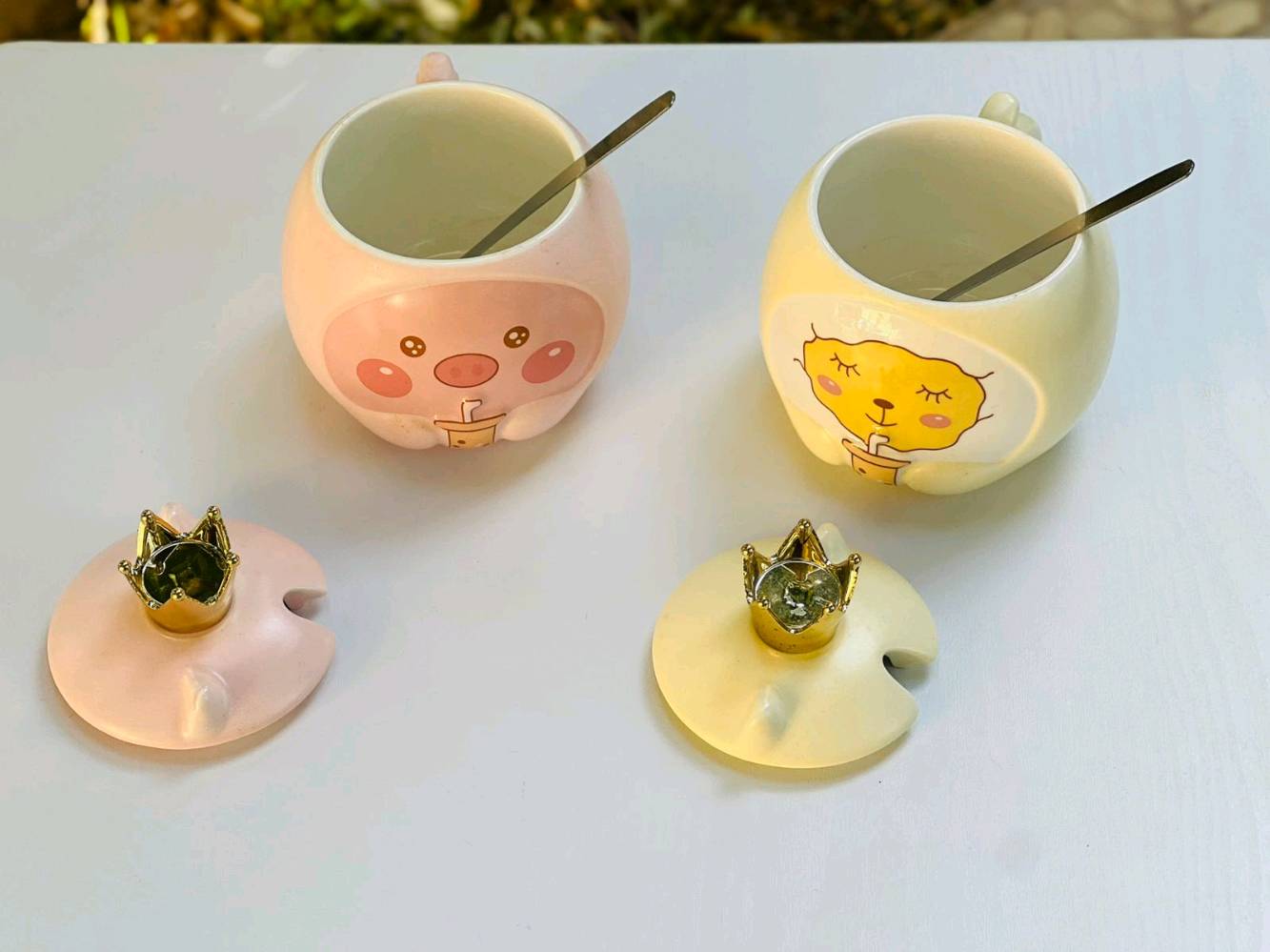 ✨ كوب شاي أنيق وفخم ✨
جودة عالية وتصميم مميز يناسب الاستخدام اليومي أو كهدية جميلة 💙
☕ متوفر الآن بسعر 5000دينار 
🚚 توصيل داخل بغداد وخارجها
📩 للطلب أو الاستفسار راسلني خاص