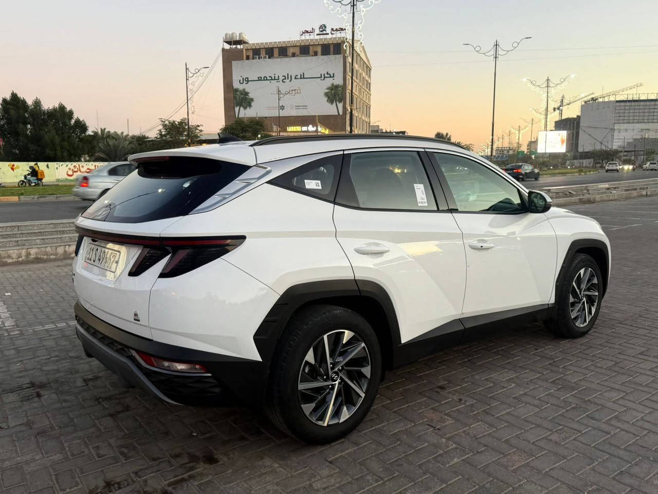 سلام عليكم رمضان كريم سياره نوع توسان موديل 2023خليجي ماشيه 40الف فقط فول مواصفات واحد عله واحد عده  البنرامه بصمه شاشه كامره حساسات امامي خلفي تحكم ستيرن جهتين شاير مري مري شفط منضومه كشاف زنون بصمه ابواب سايد بريك بصمه كشنات كهرباي جلد تبريد تدفاه كشنات تبريد قطعتين رادرات جانبيه كفاله عامه كير مكينه حداديه تخم تاير تبريد تدفه كفاله من ضربه او تبديل او صبغ او بارد او فتح كفاله عامه العنوان كربلاء السعر 209بيه مجال رقم الهاتف ***********تصال تحويل مباشر بسمي سنويه جديده
