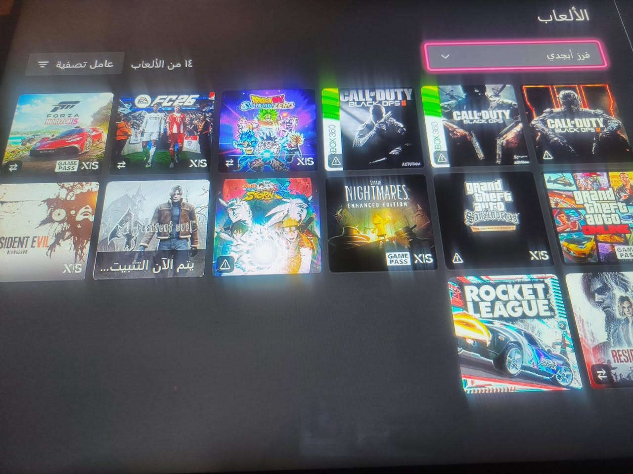 السلام عليكم اكس بوكس سيريس اس هاردين ويا الهارد على 500gb مساحة الجهاز كامل 1500 تيرا ونص + جوستكين + كيم باسس
💠 الالعاب الي بي مشتركه

⚜️ جميع اجزاء رزدنت ايفل من0 لل9 
⚜️ جميع اجزاء كول اوف ديوتي القديمه والجديده
⚜️ فيفا 26 سايبر بانك + ريديد + ديفل ماي كراي + سيكرو +دراغون بول سباركينج زيرو + الدن رينق + ناروتو ستورم 4 وبعد الي ناسيهم بالتخزين 

الحسابات الموجوده بالجهاز 
حساب روكت ليق مفول 
كذلك حساب gta 
كذلك الدن رينق 

السعر 400 الف  قابل للتفاوض
شراي خاص وبالخدمه مكاني نجف


**إذا كنت صاحب هذا الإعلان وتريد حذفه لأي سبب، رجاءا أرسل رسالة إلى الدعم الفني**
