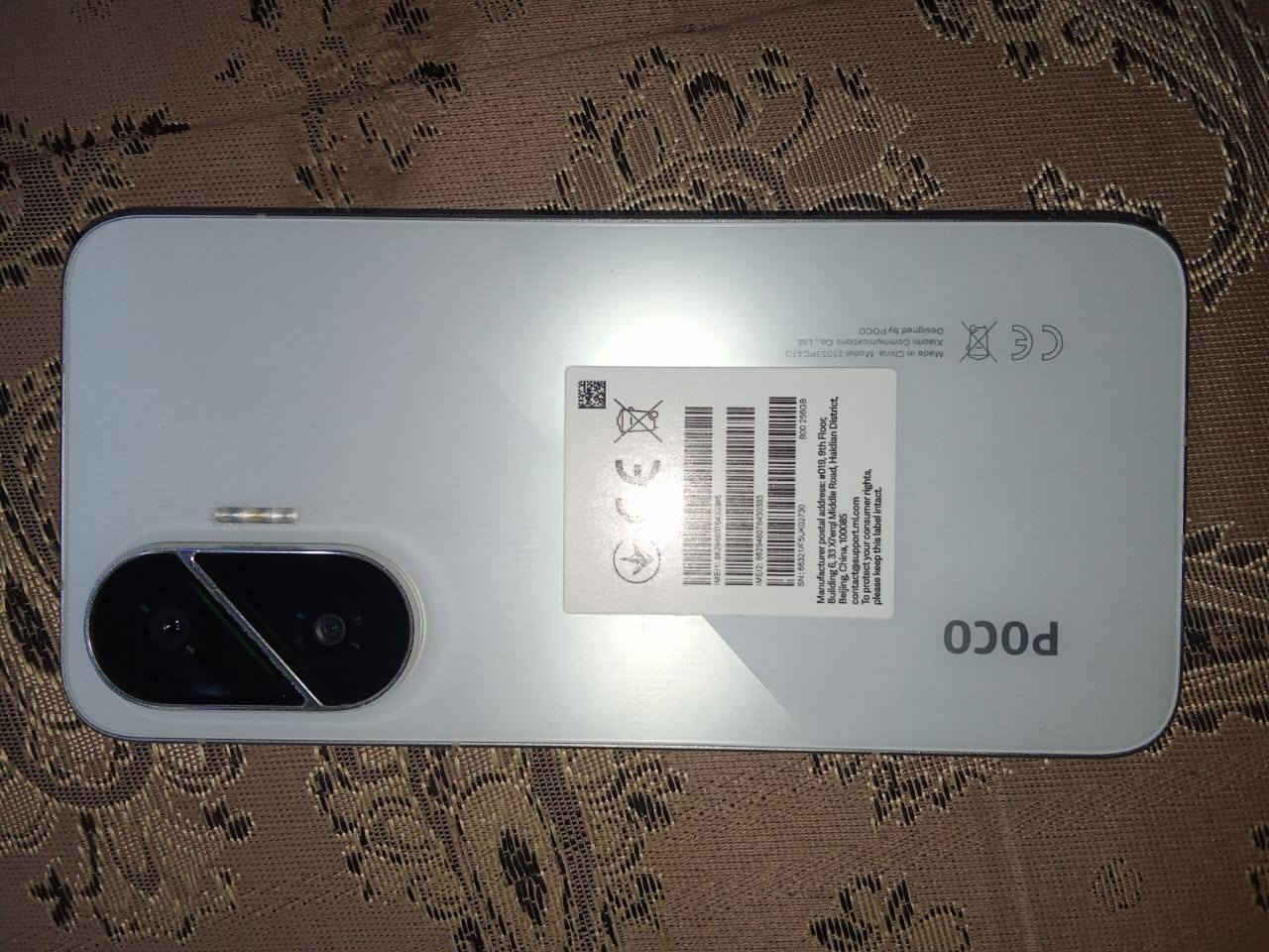 جهاز بوكو اف 7 ذاكره 256 جهاز نضيف لوك مكفول من زلق او كسر او اي شي او مفتوح جهاز من ذن كلهن مكفول استخدام 6 اشهر قراضه كامله وبعده بضمانه سعره 390 وبي مجال قليل لشراي مكاني بصره ابي الخصيب متوفر واتساب ***********
