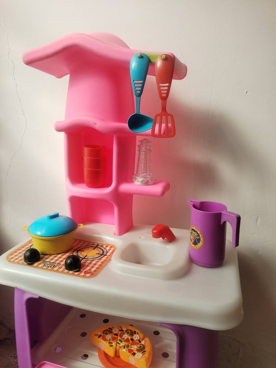 احله هديه لبنوتج الحلوه 😍
مطبخ اطفال حجمه ضخم مع فواكه تتقسم وملحقات متوفر
#الجميع


**إذا كنت صاحب هذا الإعلان وتريد حذفه لأي سبب، رجاءا أرسل رسالة إلى الدعم الفني**