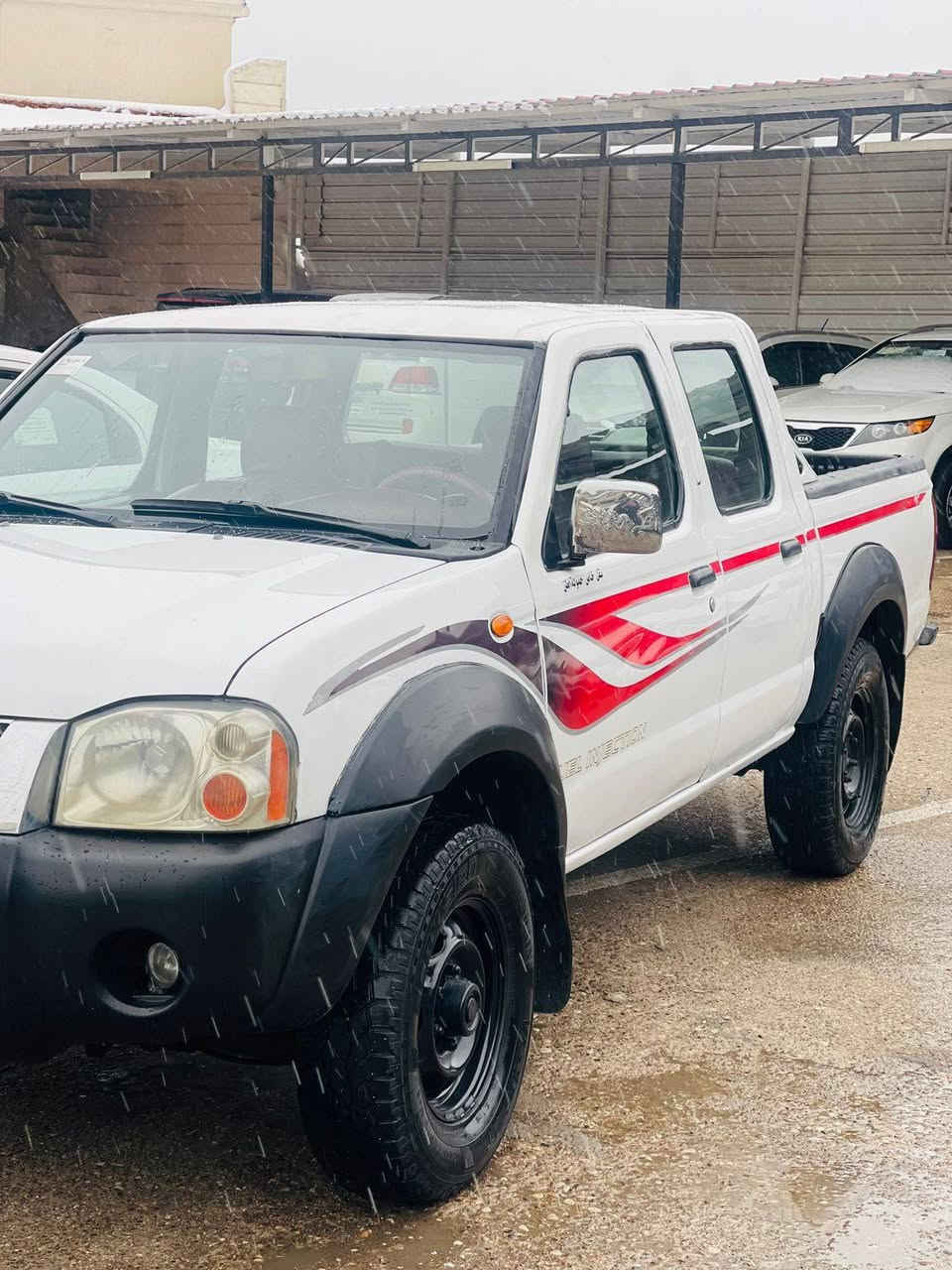 سلام عليكم للبيع بيكم نيسان  ياباني  فور ويل ٤×٤
موديل 2007
سياره رقم اربيل رقم سنوي جديد 2028
 تبريد ثلج كير محرك شرط 
سياره بس سقف صبوغ فقد 
سيارة أربعه تايه جديد 
تغم جديد 
سياره مابي مصرف دينار 
سعر 115$ مجال 

مكان سيارة عقره 📍
رقم تليفون واتساب او فايبر ☎️
*********** الرطبة, الأنبار
