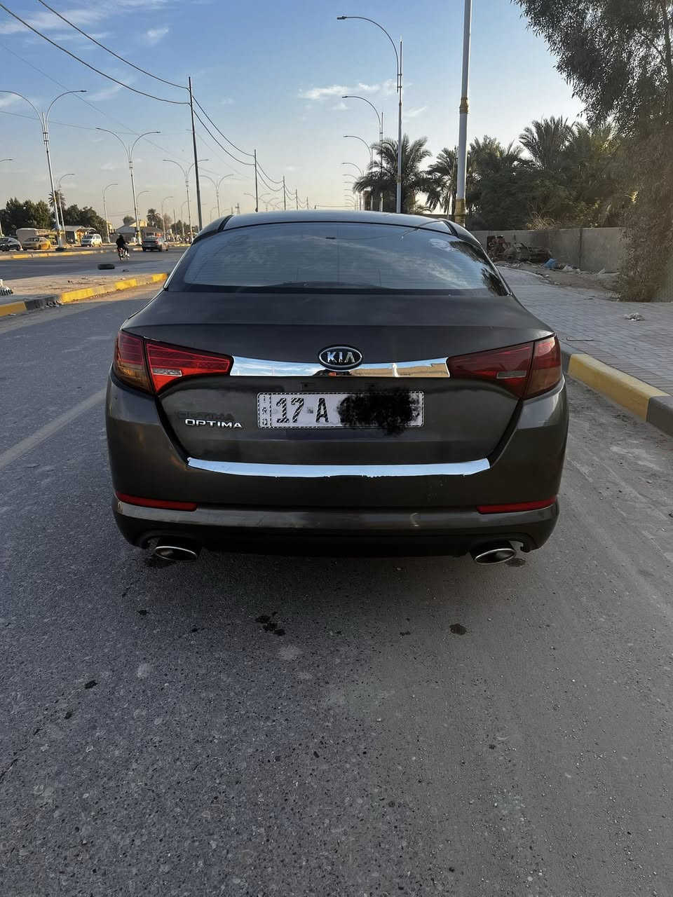 السلام عليكم.. 
كيه اوبتيما خليجي 2012رقم انگليزي مثنى مكينه 2400 دوش ستوها داخله هزه مكينه گير كفاله نص فول بيها قطعه وحده صبغ فقط الجوملغ الايمن تخم تاير تبريد تدفئه سياره جاهزه متخسر عليها فلس #السعر 123 وبيها مجال الشراي يدلل *********** للاستفسار…
