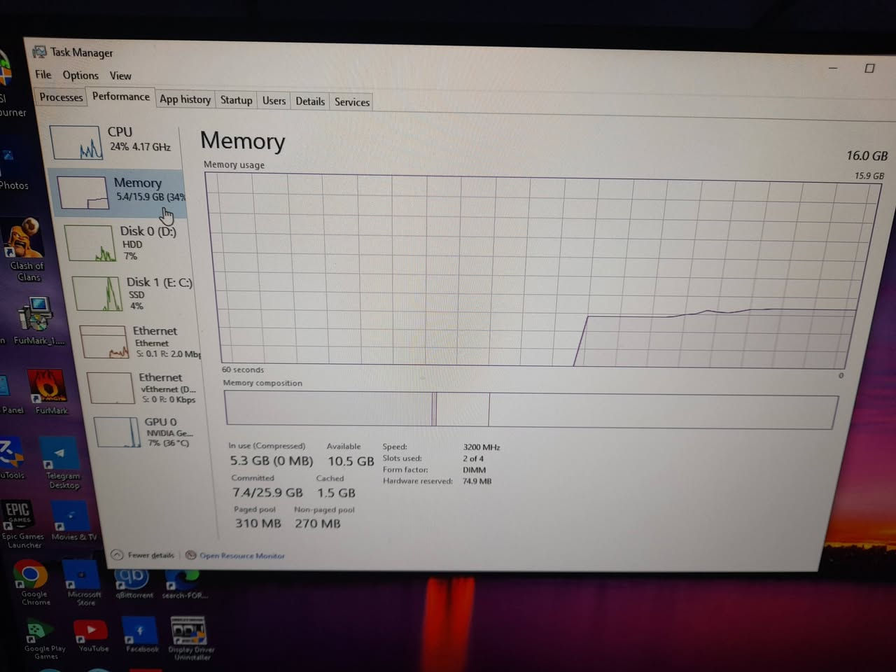 cpu: R5 3600x
GPU:gtx1650 gddr6
M.b:B550 4 slot ram. 2منفذ m.2.   6منفذ sata
Hard:ssd m.2 nvme 512.  hdd120
Power:600watt
ram:16gb 3200.  Corsair
Coller:mass
السعر 400


**إذا كنت صاحب هذا الإعلان وتريد حذفه لأي سبب، رجاءا أرسل رسالة إلى الدعم الفني**