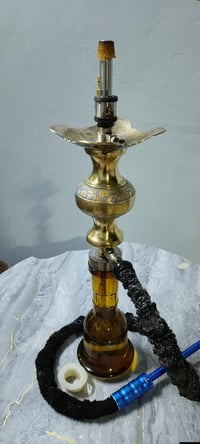 نركيلة نحاس • مطبوعه تفاحتين • الموصل ايسر